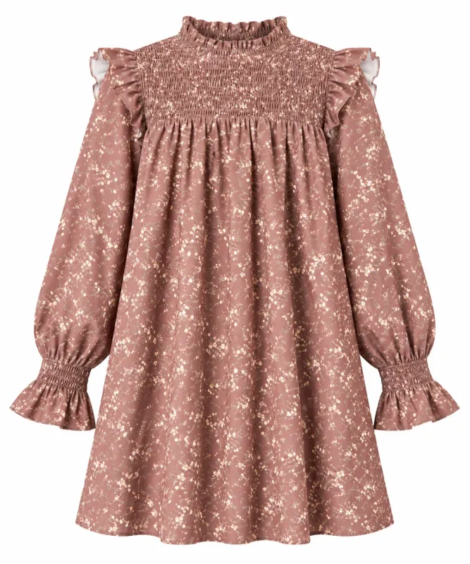Brown Sugar Blooms Lottie Dress