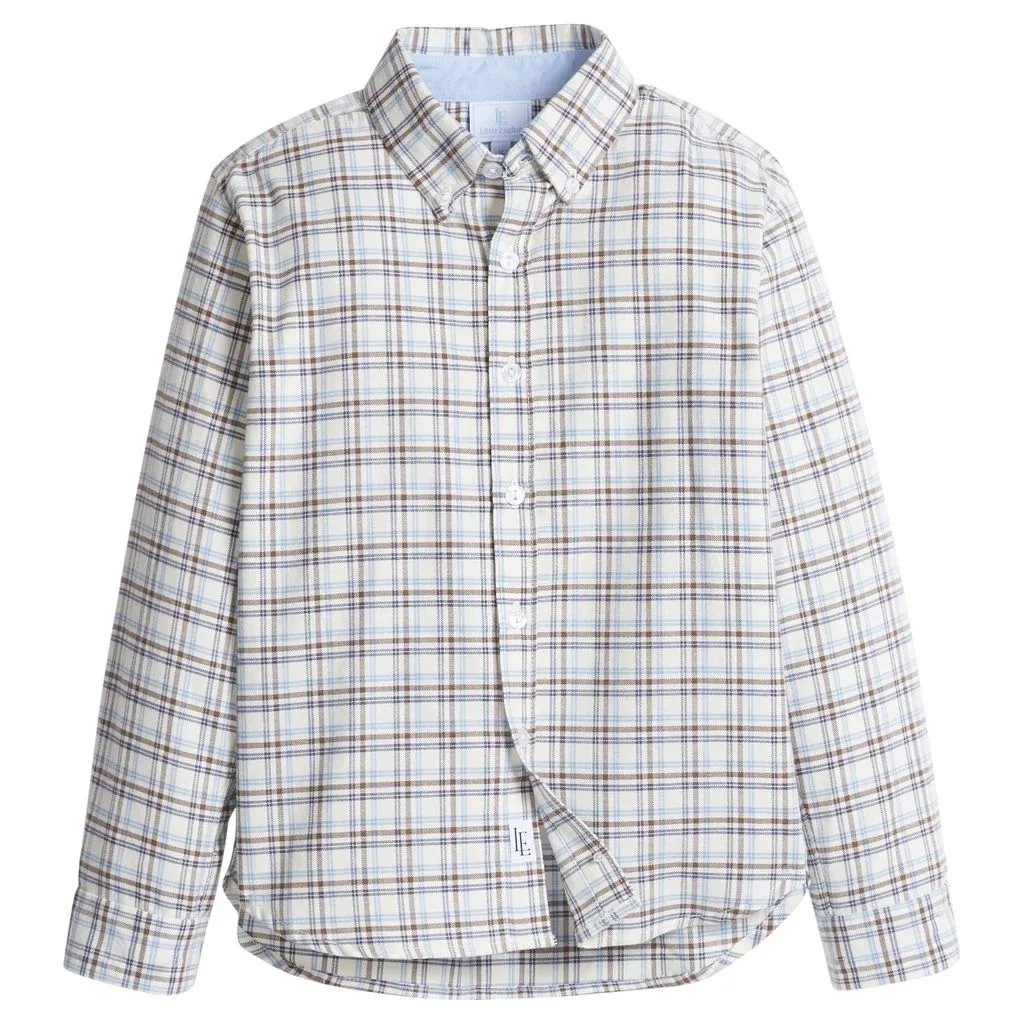 Button Down Shirt in Clarkson Plaid