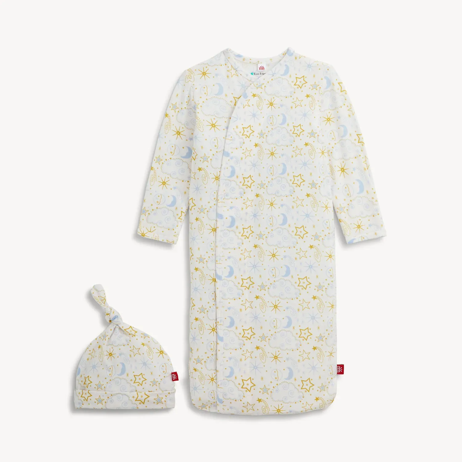 Star Signs Blue Magnetic Modal Gown+Hat Set