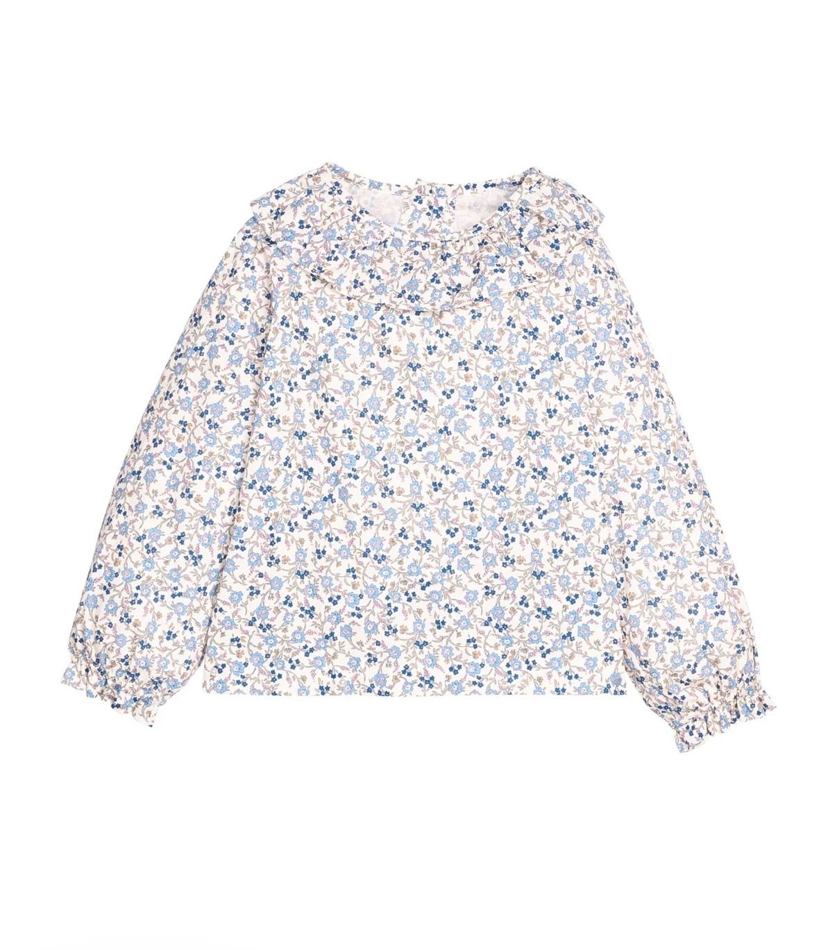 Bespoke Blouse in Wisteria Floral