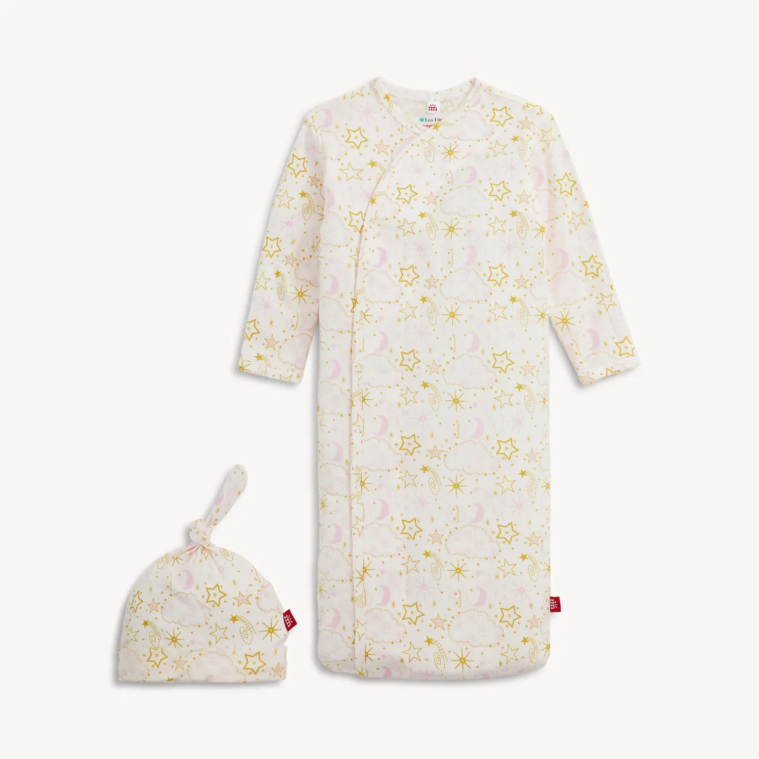 Star Signs Pink Magnetic Modal Gown+Hat Set