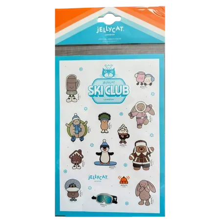 JellyCat Winter Sticker Sheet