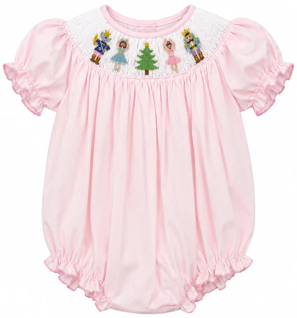 Nutcracker Smocked Bubble