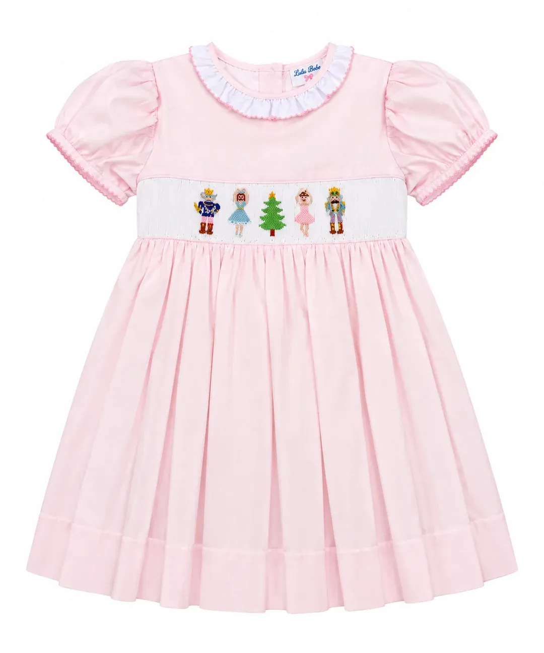 Nutcracker Smocked Waist Dress