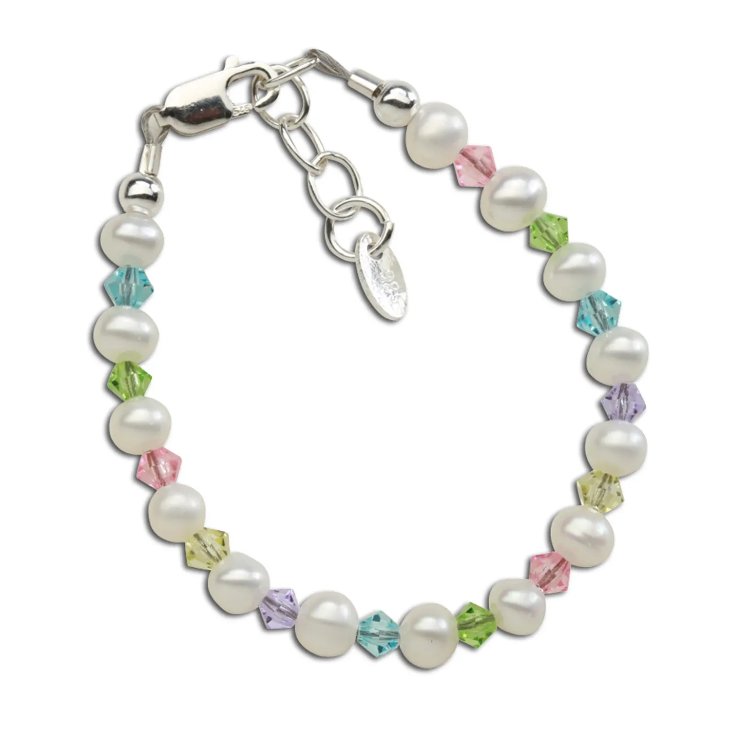 Daniela Sterling Silver Pearl Bracelet