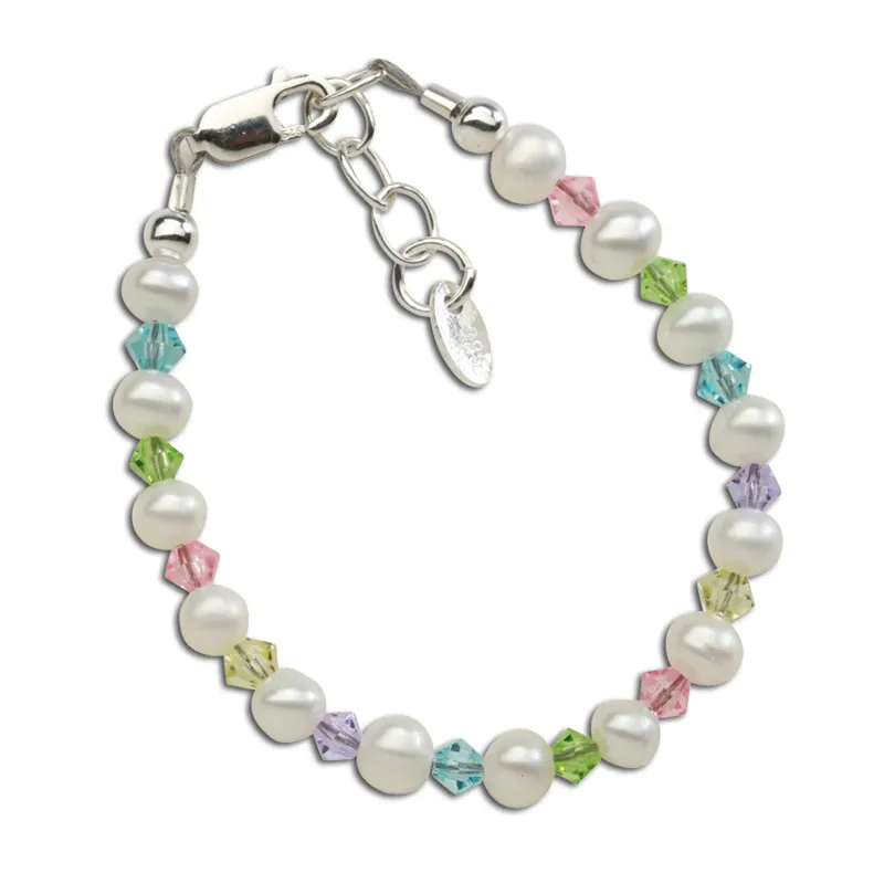 Daniela Sterling Silver Pearl Bracelet