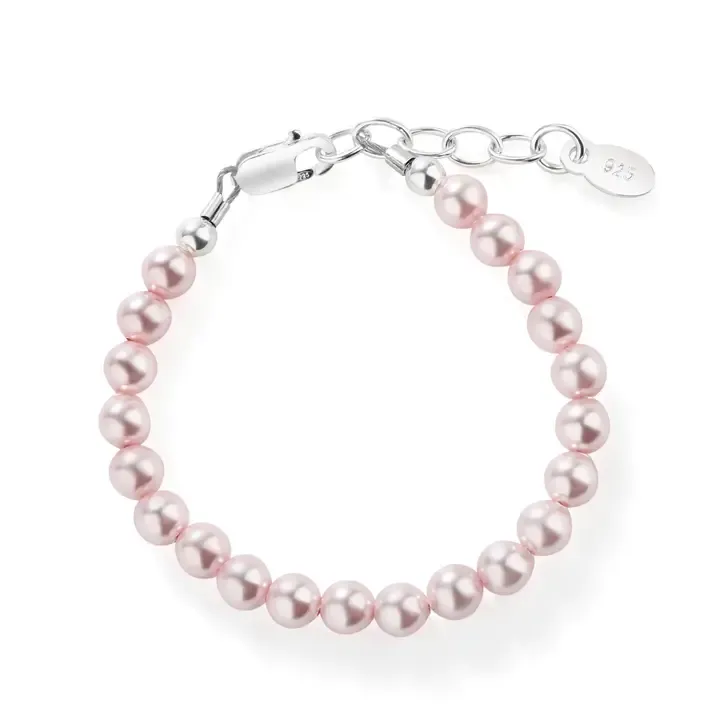 Jami Sterling Silver Pink Bracelet