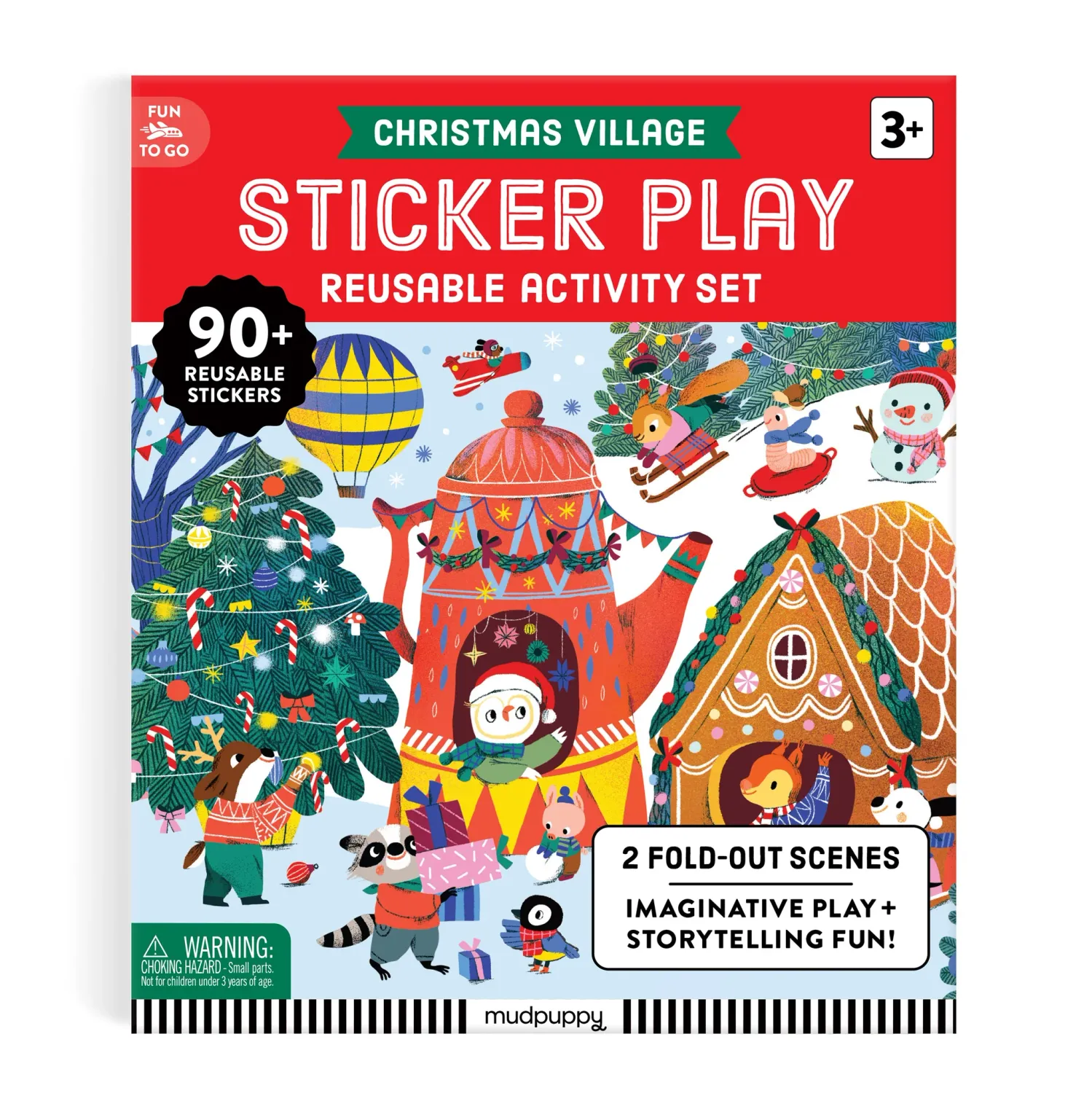 Christmas Village Sticker Play Set