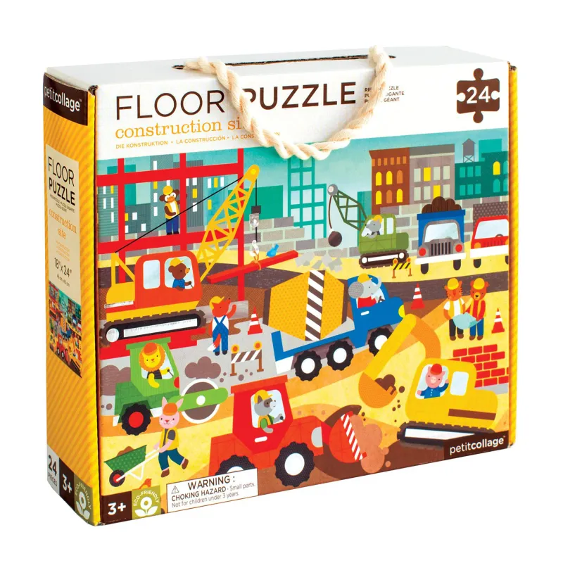 Floor Puzzle Construction Site