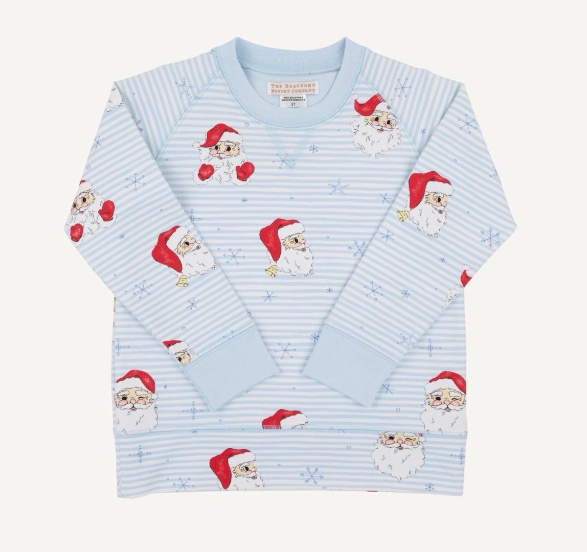 Boys Cassidy Comfy Crewneck in Dear Santa