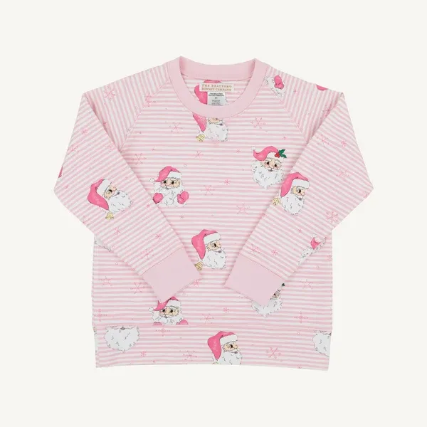 Girls Cassidy Comfy Crewneck in Dear Santa
