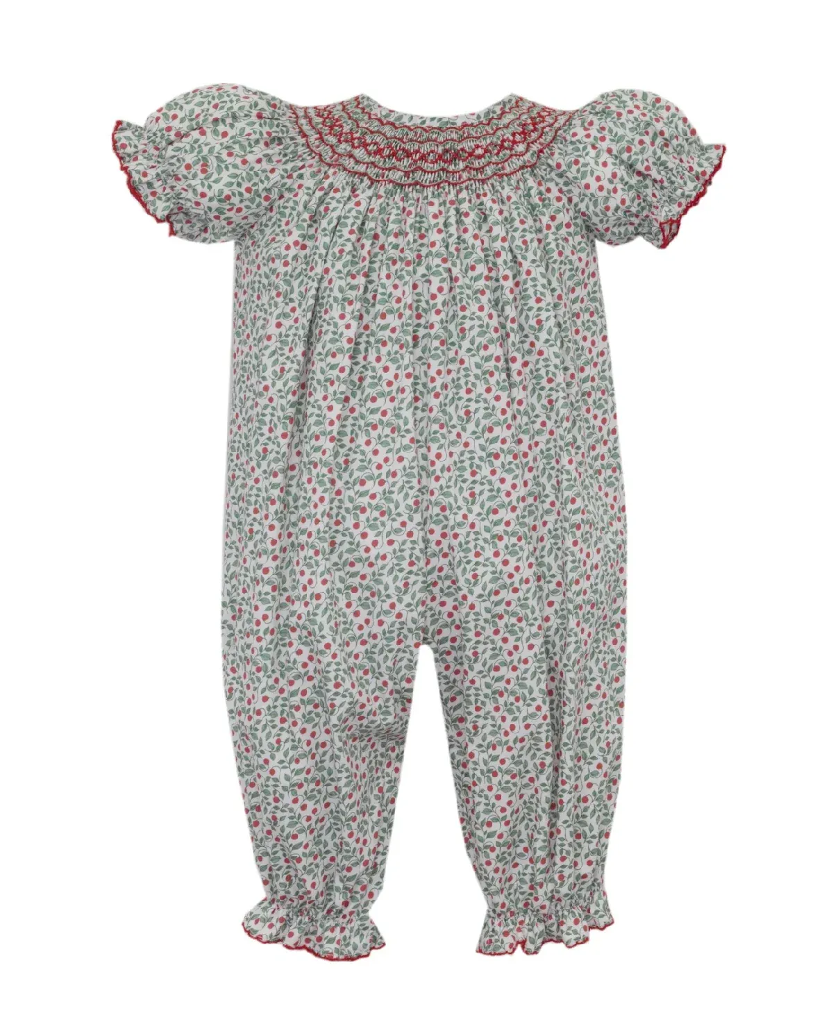 Sophia Green & Red Print Bishop