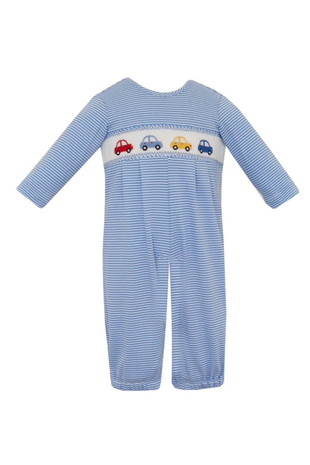 Car's Periwinkle Blue Knit Long Footie