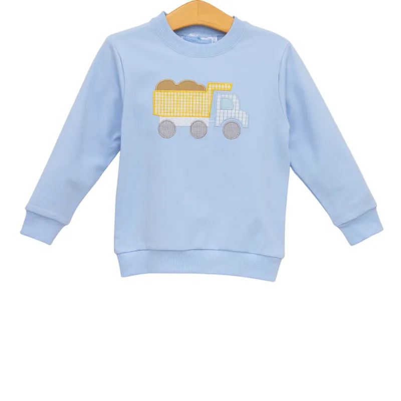 French Terry Pullover in Dump Truck