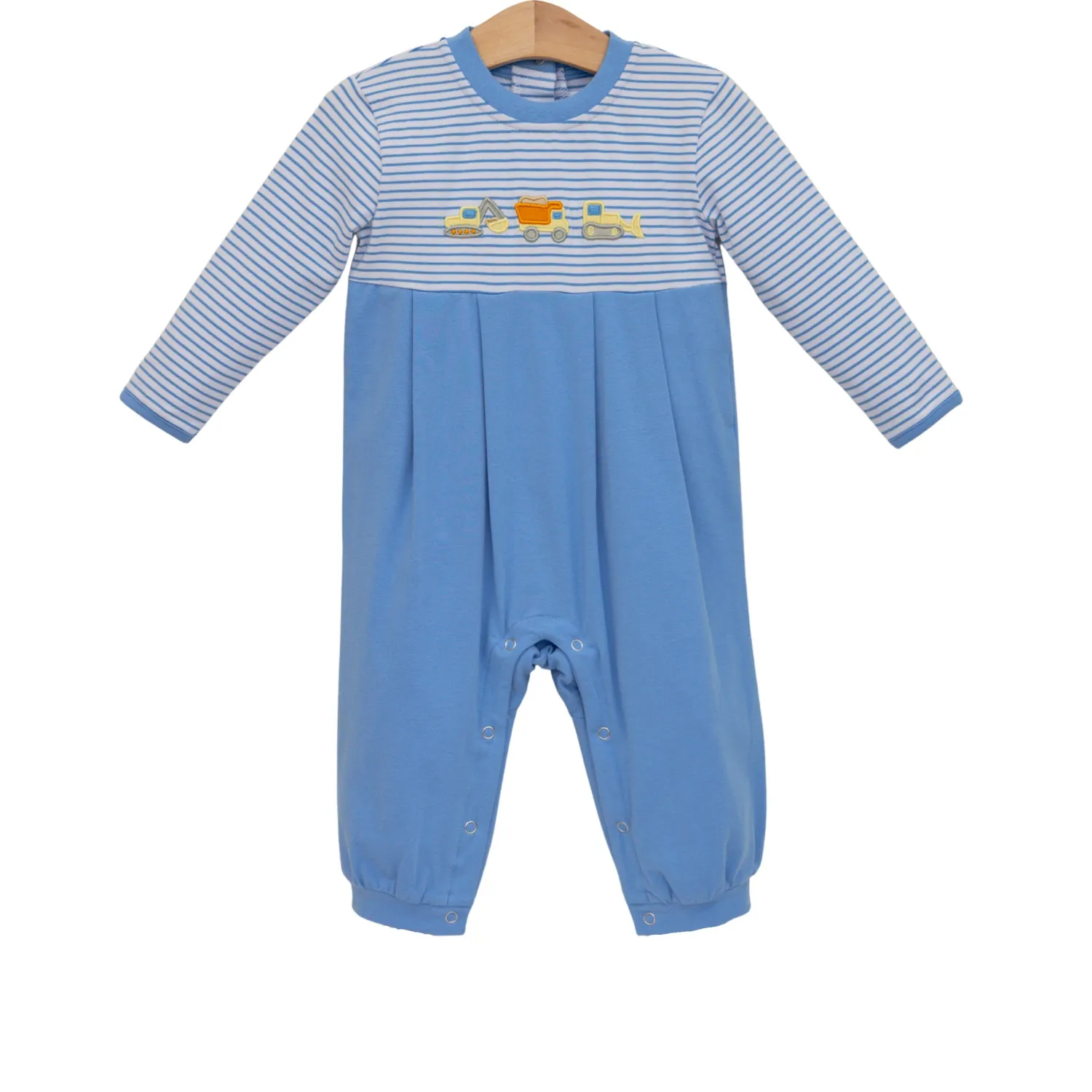 Construction Trucks Romper