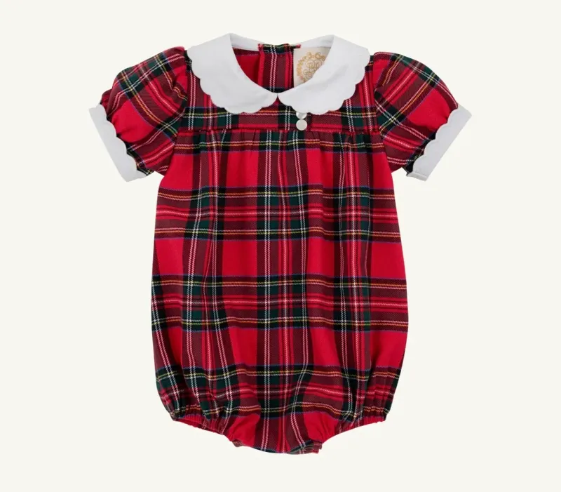 Mary Baker Bubble in Society Prep Plaid/Worth Ave White