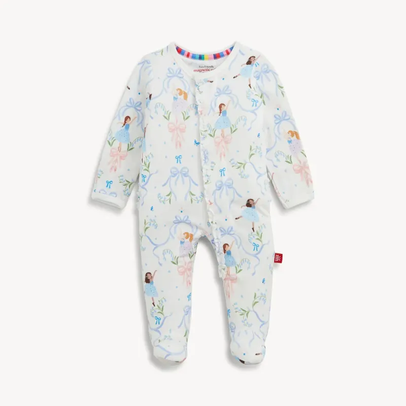 It Takes Tutu Modal Ruffle Footie
