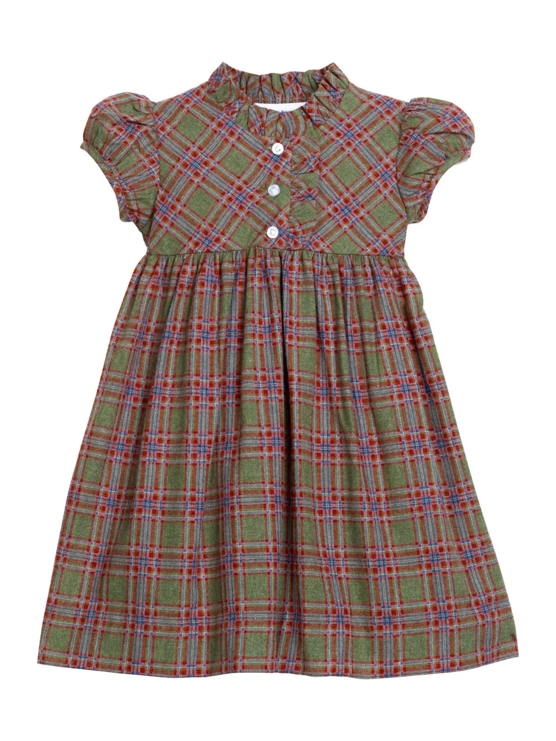 Birdie Dress in Thornhill Plaid
