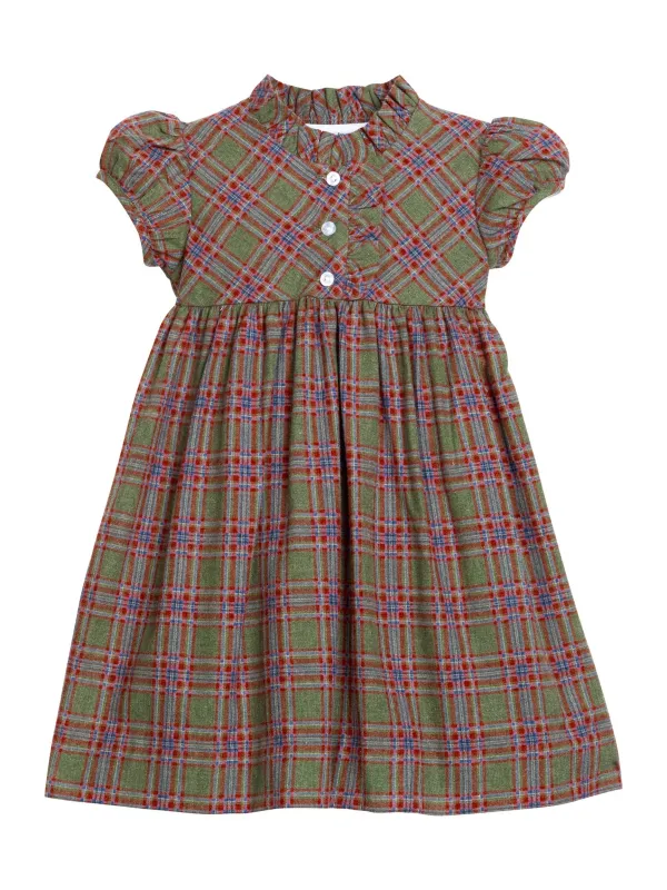 Birdie Dress in Thornhill Plaid