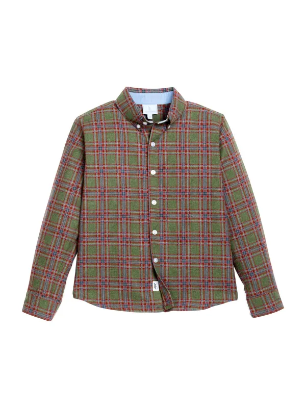 Button Down Shirt in Thornhill Plaid
