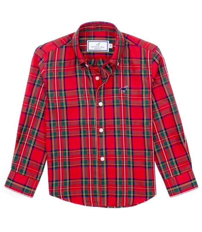Yuletide Boys Seasonal Sportshirt