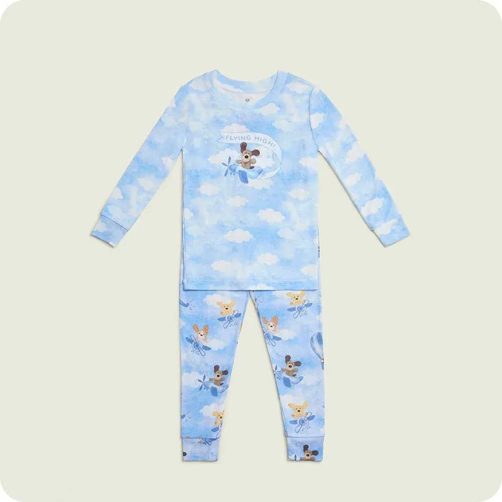 Brown Dog Long Sleeve PJ Set