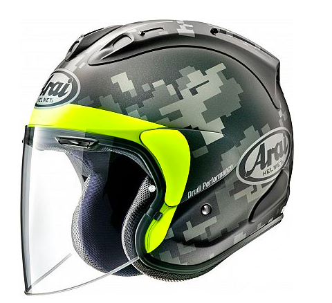 Arai SZ-R VAS Mimetic, jet helmet
