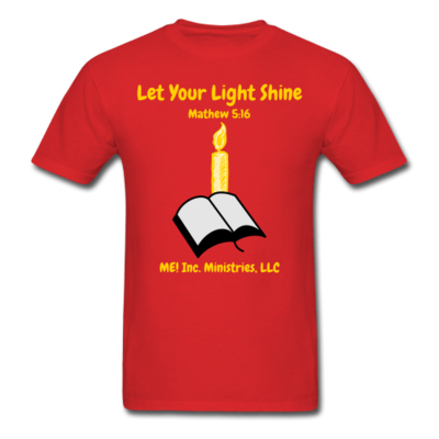 Let your light shine t-shirt