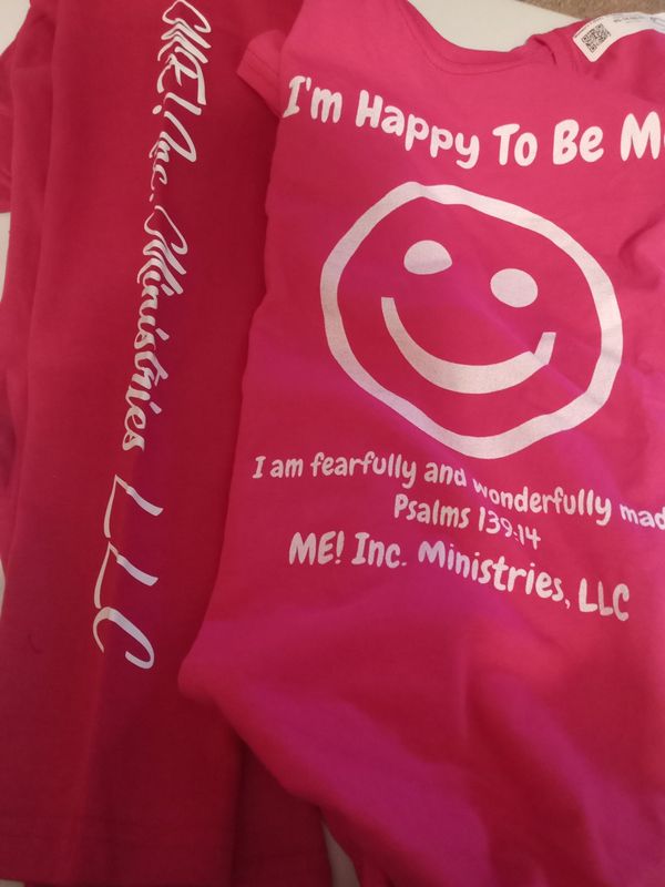 Fuchsia Happy  2 piece t-shirt & legging set