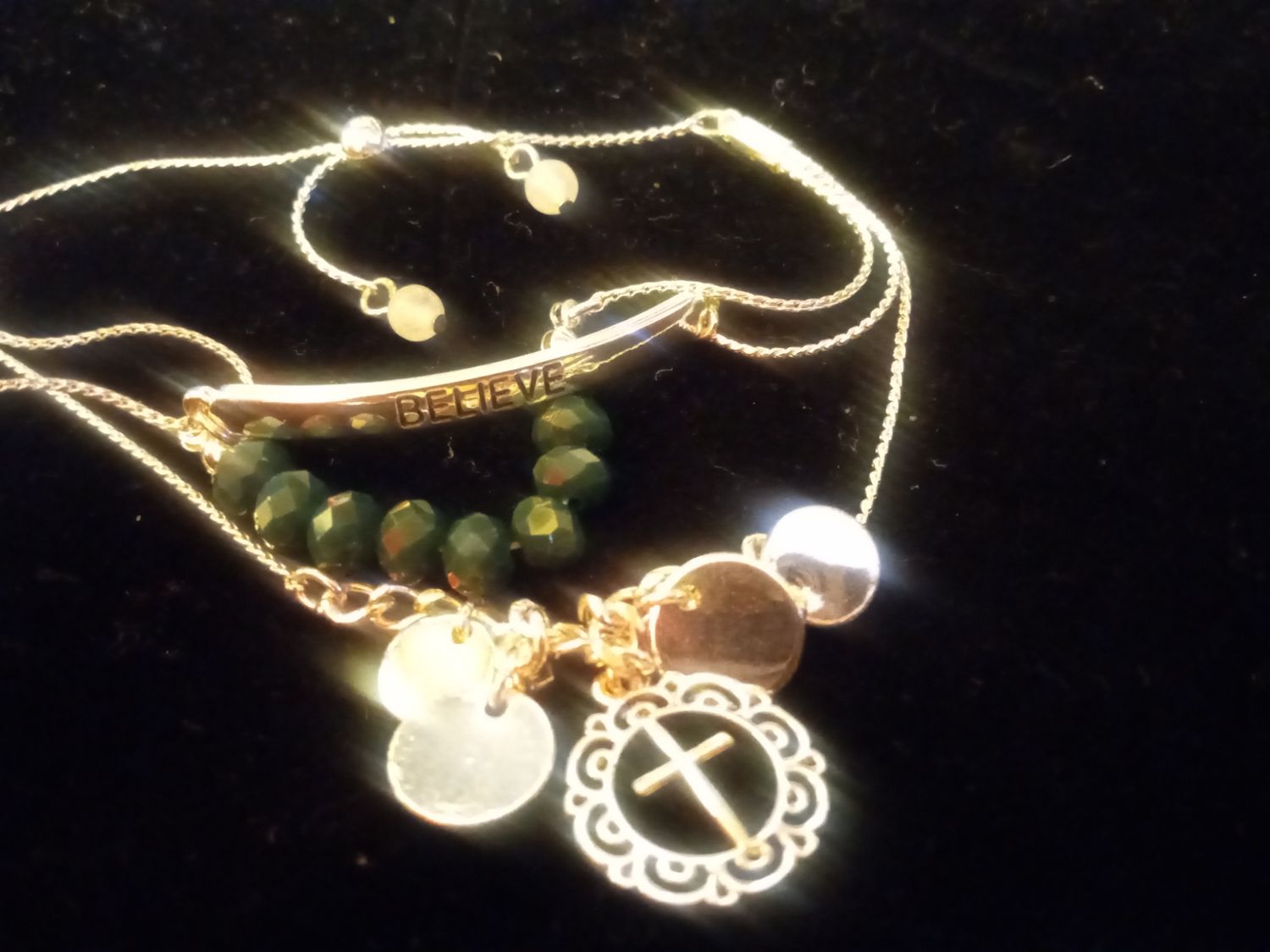 Silver Believe Bracelet