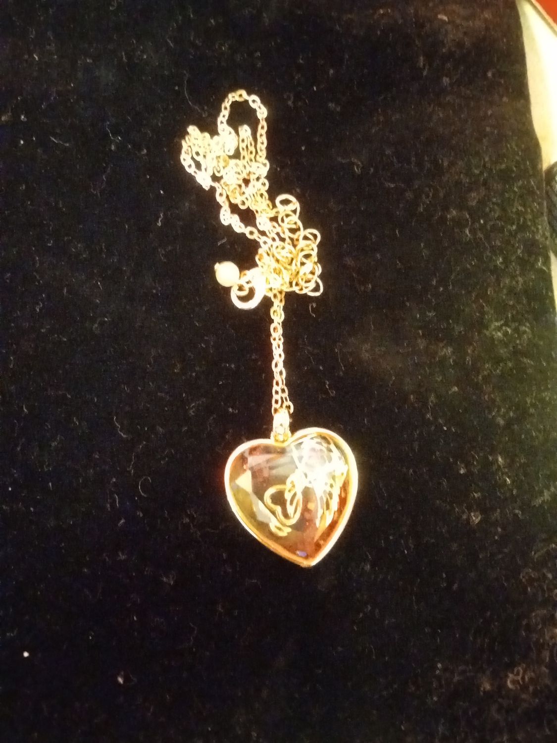 Gold plated Heart Necklace