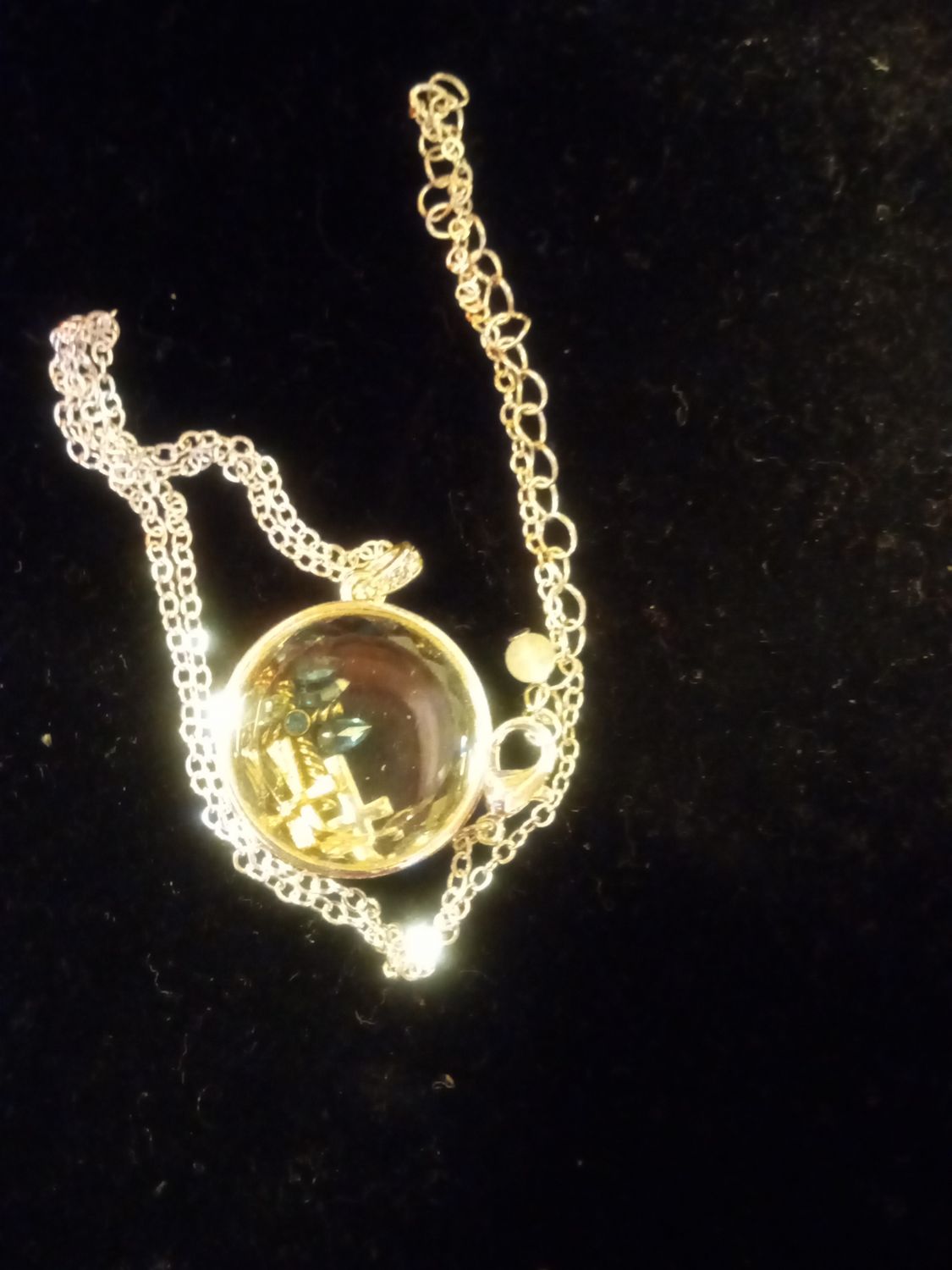 Silver Cross Necklace