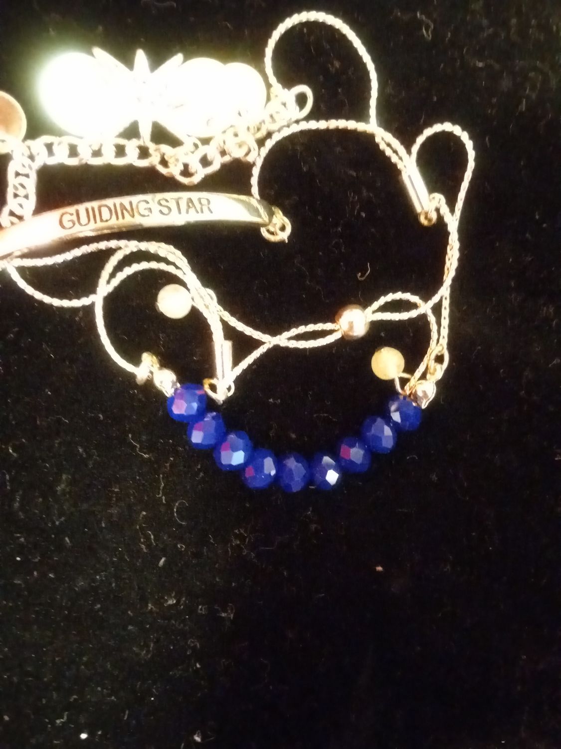 Silver Guiding Star Charm bracelet