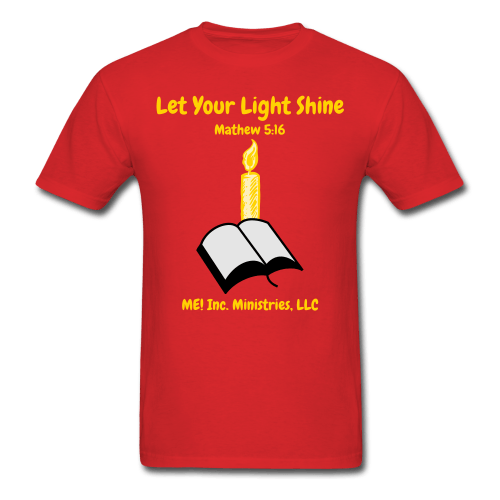 Let your light shine t-shirt