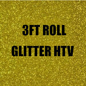 3ft x 20" Roll Glitter HTV