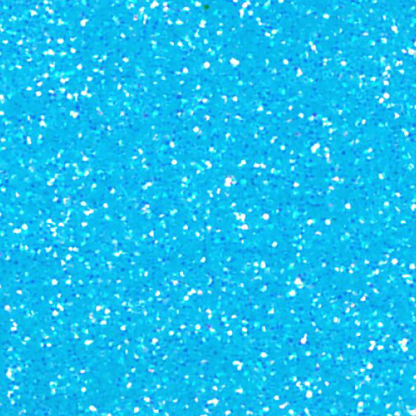 Rainbow Aqua Glitter HTV