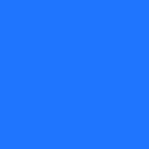 20" Neon Blue Simple Cut HTV