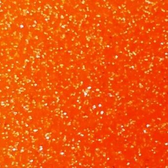 Orange Soft Glitter HTV