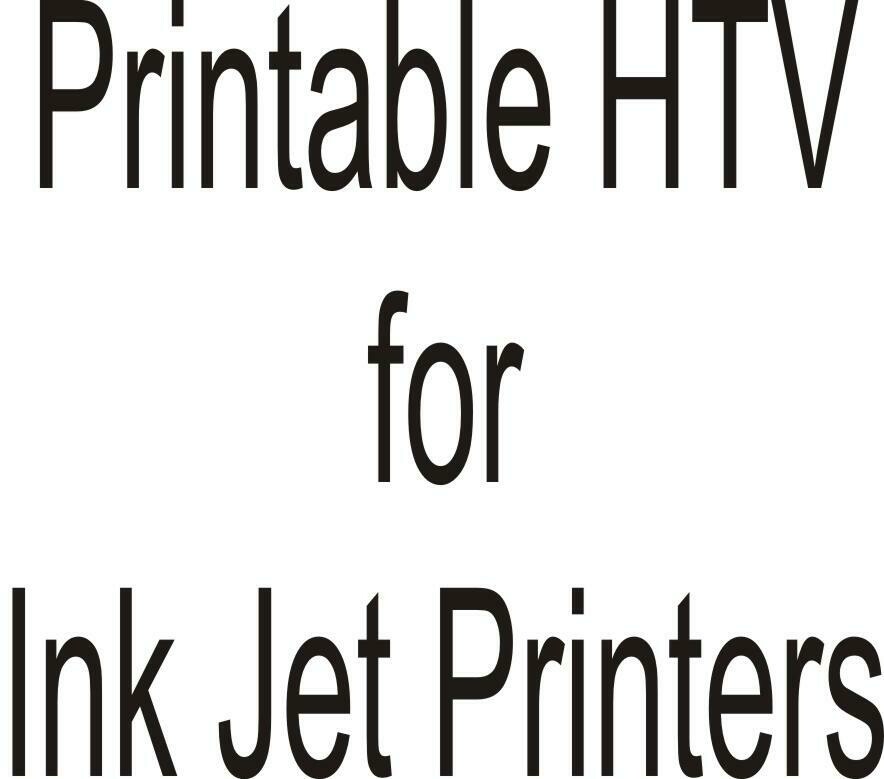 Printable HTV for Inkjet Printer"
