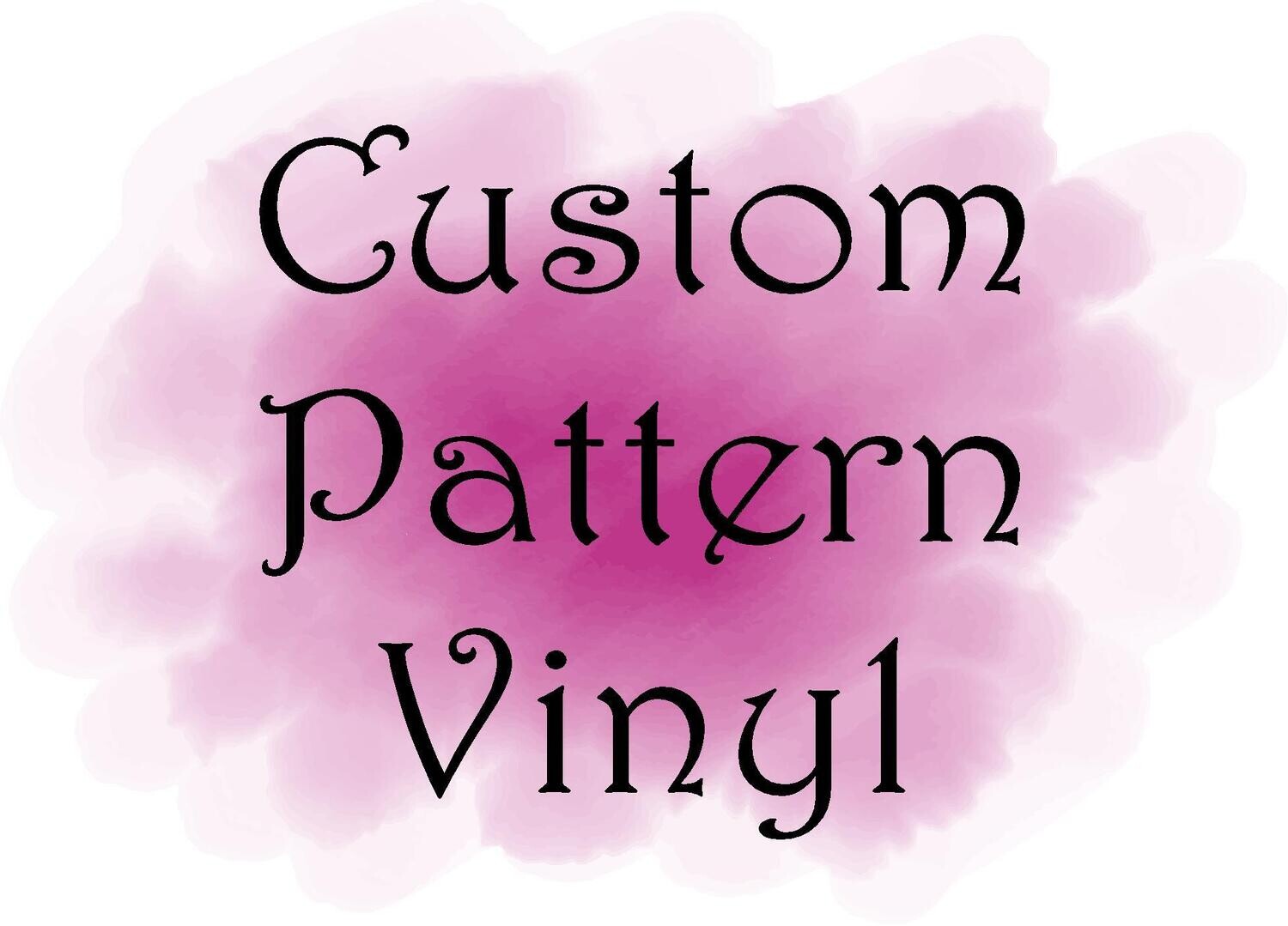 Custom Pattern Vinyl Sheet