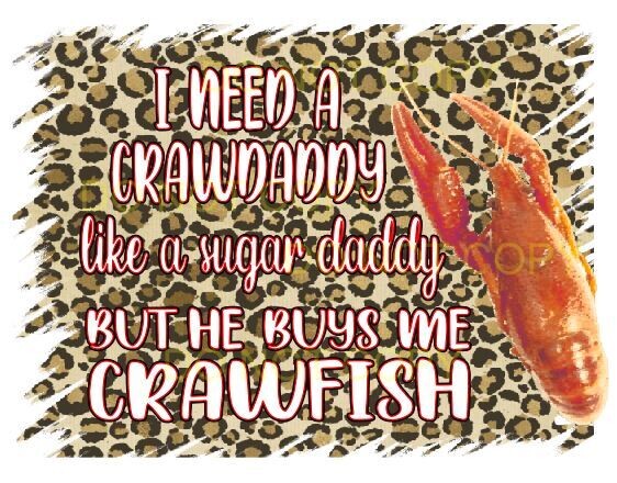 Crawdaddy Crawfish Heat Transfer