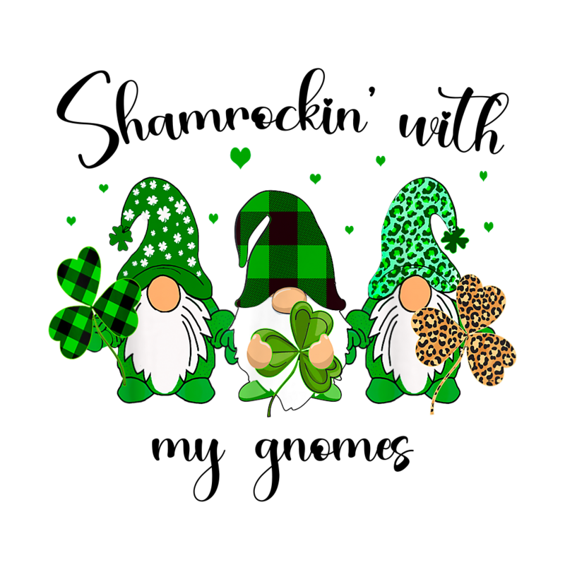 St Patrick Gnomes DTF Heat Transfer
