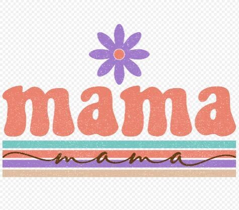 Retro Mama DTF Heat Transfer