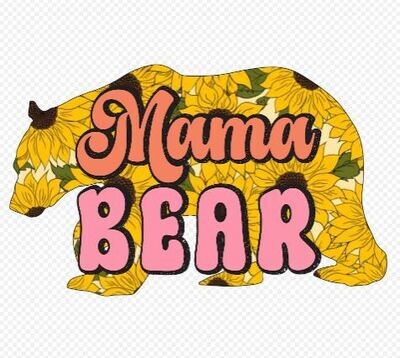 Mama Bear DTF Heat Transfer