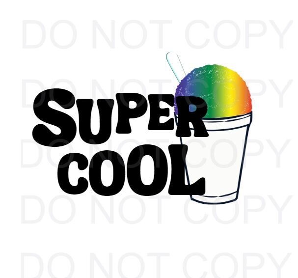 Super Cool Snowball  DTF Heat Transfer