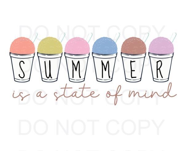 Snowball Summer DTF Heat Transfer