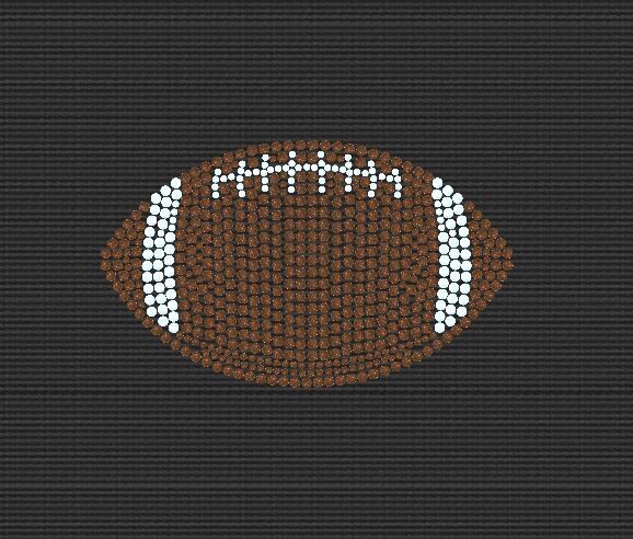 Small Spangle Football Transfer