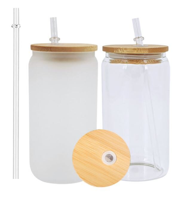 16oz Glass Tumblers for Vinyl or Sublimation