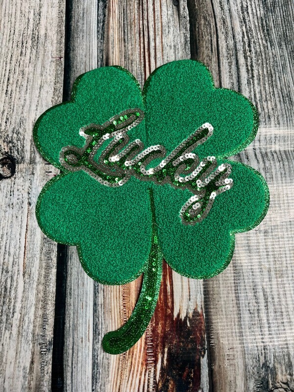 Chenille St Patrick’s Day  Patch