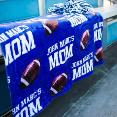 PERSONALIZED SPORTS BLANKET